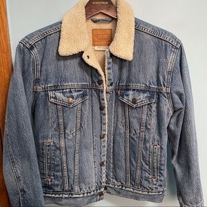 Levi’s Sherpa denim jacket